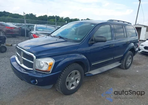 2004 Dodge Durango Limited from USA, damaged, VIN 1D4HB58D34F147128